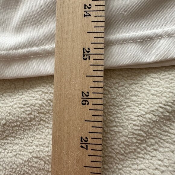 Women's Nike Performance Center Swoosh T Shirt XL White Grey Vent Short Sleeve - Picture 8 of 8